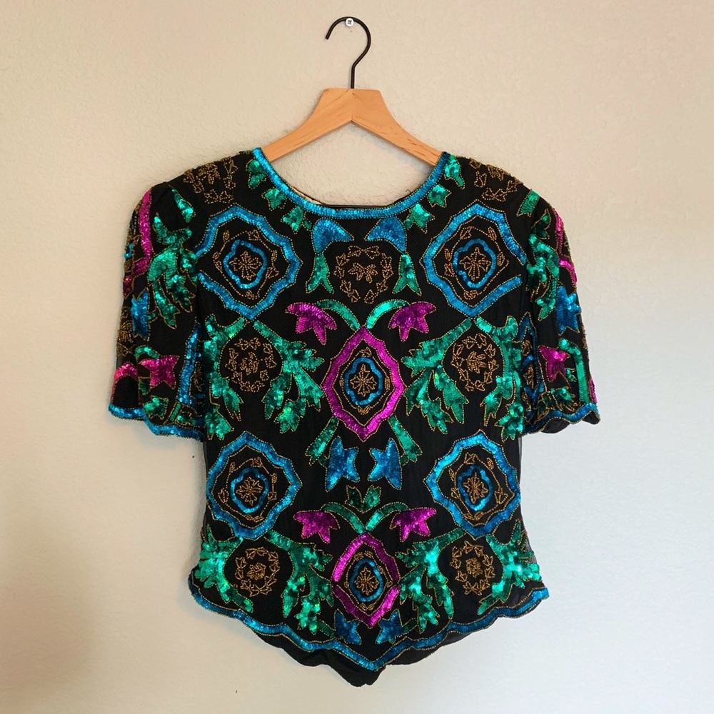 Vintage Laurence Kazar top